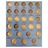 Mercury Head Dime Book  |  1916-1945 - 17 Coins