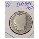 3  - Barber Quarters 1896,1902,1906