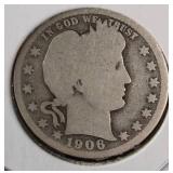 3  - Barber Quarters 1896,1902,1906