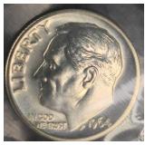 8 - Silver | 1964 Roosevelt Dimes Sealed from Mint Sets - HIGH GRADE !