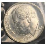 8 - Silver | 1964 Roosevelt Dimes Sealed from Mint Sets - HIGH GRADE !