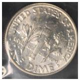 8 - Silver | 1964 Roosevelt Dimes Sealed from Mint Sets - HIGH GRADE !