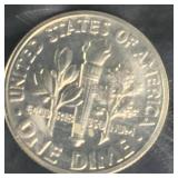 8 - Silver | 1964 Roosevelt Dimes Sealed from Mint Sets - HIGH GRADE !