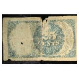 1874 |  25 Cent Paper U.S. Currency