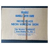 Colt Beer Neon Window Sign by Worden Traditional Neon Display Co. - New Old Stock