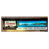 RARE Vintage Hamms Beer Advertising Light-Up Sign