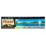 RARE Vintage Hamms Beer Advertising Light-Up Sign
