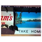 RARE Vintage Hamms Beer Advertising Light-Up Sign