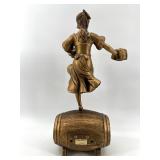 Vintage Blatz Valerie Statue by G. Heileman Brewing Co.
