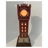 Michelob Beer Advertising Clock Tower Table Lamp