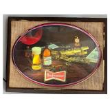 Vintage Budweiser Lighted Bar Sign from 1971
