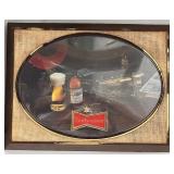 Vintage Budweiser Lighted Bar Sign from 1971