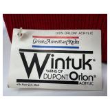 Vintage XL Budweiser Knitted Sweater by Anheuser-Busch - NOS - With Original Tags