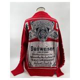 Vintage XL Budweiser Knitted Sweater by Anheuser-Busch - NOS - With Original Tags