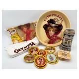 Olympia Beer Vintage Collectibles Set