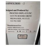 Pabst Light Beer Illuminated Advertising Can Sign - 3D