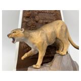 Olympia Beer Mountain Lion Wall Display