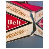Vintage Grain Belt Beer Plastic Hanging Swag Lamp