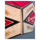 Vintage Grain Belt Beer Plastic Hanging Swag Lamp