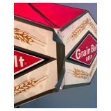 Vintage Grain Belt Beer Plastic Hanging Swag Lamp