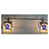 Vintage Pabst Blue Ribbon Pool Table Light Fixture