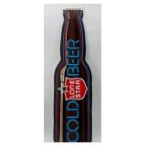 1982 Lone Star Beer Vintage Plastic Sign