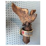 Pair of Michelob Eagle Themed Decorative Fixtures