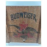 Budweiser Centennial Wooden Beer Crate 1876-1976