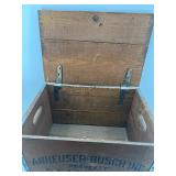 Budweiser Centennial Wooden Beer Crate 1876-1976