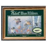 Framed Pabst Blue Ribbon Upland Game Birds Print - "Woodcock" by Terry Doughty