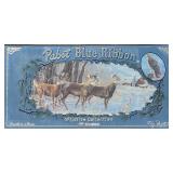 Pabst Blue Ribbon 1991 Whitetails Wildlife Collection Sign