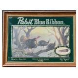 Pabst Blue Ribbon Upland Game Birds Turkey Sign - Fourth in a Series