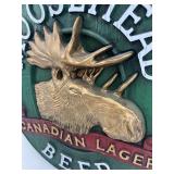 Moosehead Canadian Lager Beer Wall Plaque