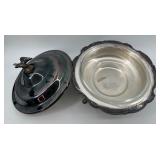 Anheuser-Busch Commemorative Silver-Plated Tureen with Eagle Finial