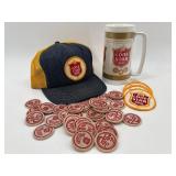 Lone Star Beer Collectible Set: Cap, Mug, Tokens, and Patches