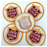 Lone Star Beer Collectible Set: Cap, Mug, Tokens, and Patches