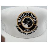 Set of 3 Vintage Baseball Caps - Black Dog Ale & Henry