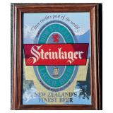 Vintage Steinlager Beer Themed Wall Mirror