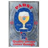 Pabst Blue Ribbon Beer Themed Mirror