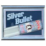 Coors Light Silver Bullet Beer Advertising Mirror