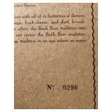 Vintage Point Bock Beer Mirror with Detailed Goat Illustration