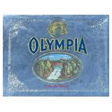 Vintage Olympia Beer Mirror with Scenic Graphic