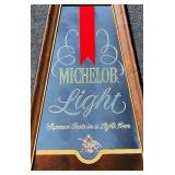 Vintage Michelob Light Beer Mirror Sign