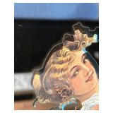 Vintage Olympia Beer Advertising Reverse Painted Mirror