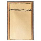 Vintage Olympia Beer Advertising Reverse Painted Mirror