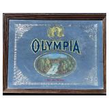 Olympia Framed Mirror with Scenic Design