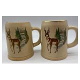 Set of 6 Olympia Wildlife Series Ceramic Mugs with Wildlife Designs