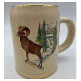 Set of 6 Olympia Wildlife Series Ceramic Mugs with Wildlife Designs