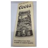 Set of 3 Limited Edition Coors Breweriana Beer Steins