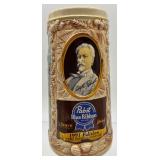 Assorted Pabst Blue Ribbon Beer Steins Collection